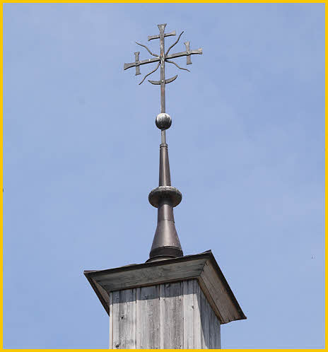 Cross on Bell Tower